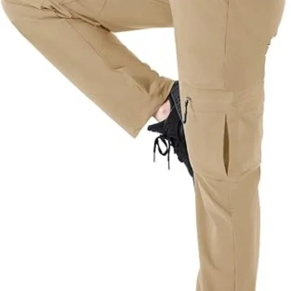 Hiking Cargo Pants Lightweight Stretch Water Resistant Quick Dry - Picture 3 of 14